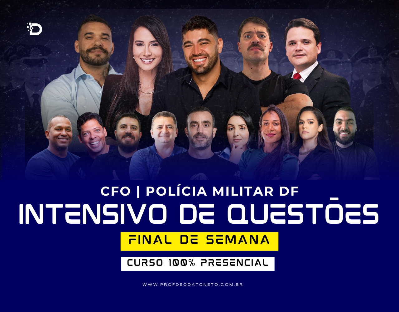 CFO PMDF – Somente Questões – Presencial
