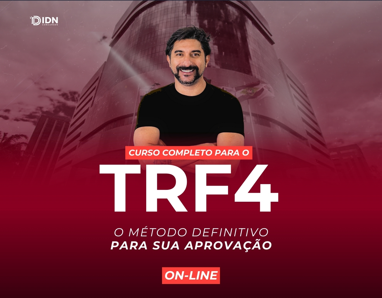 TRF 4º REGIÃO – IA – SOMENTE QUESTÕES