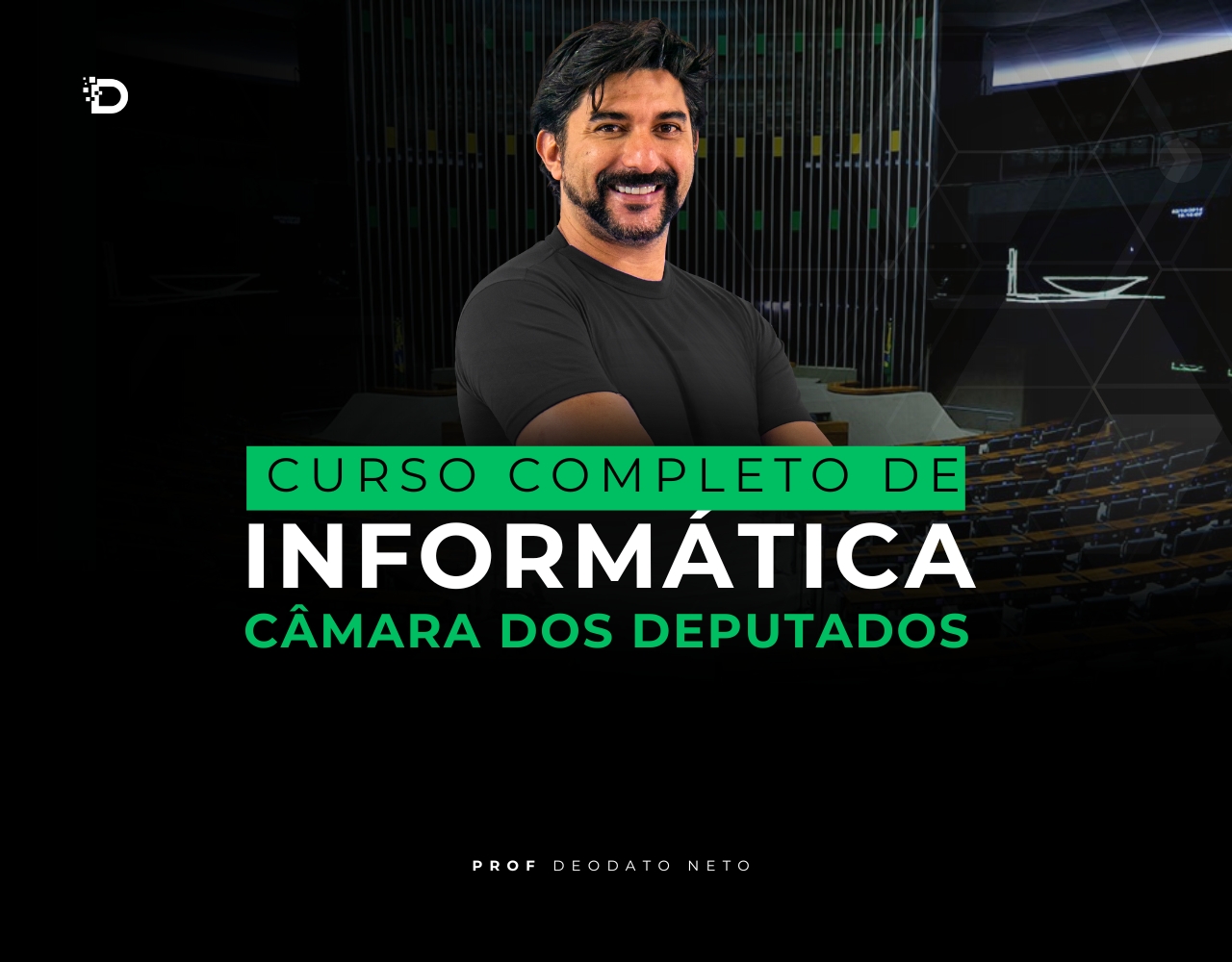 Câmara dos Deputados 2025 | Curso de Informática – Online