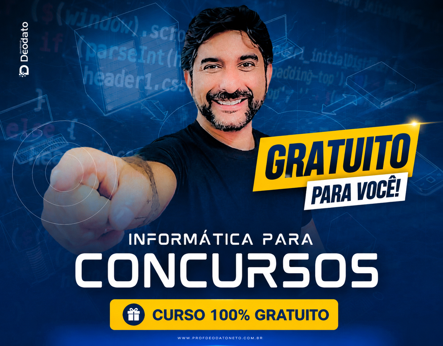 CURSO GRATUITO – Aula Gratuita de Informática