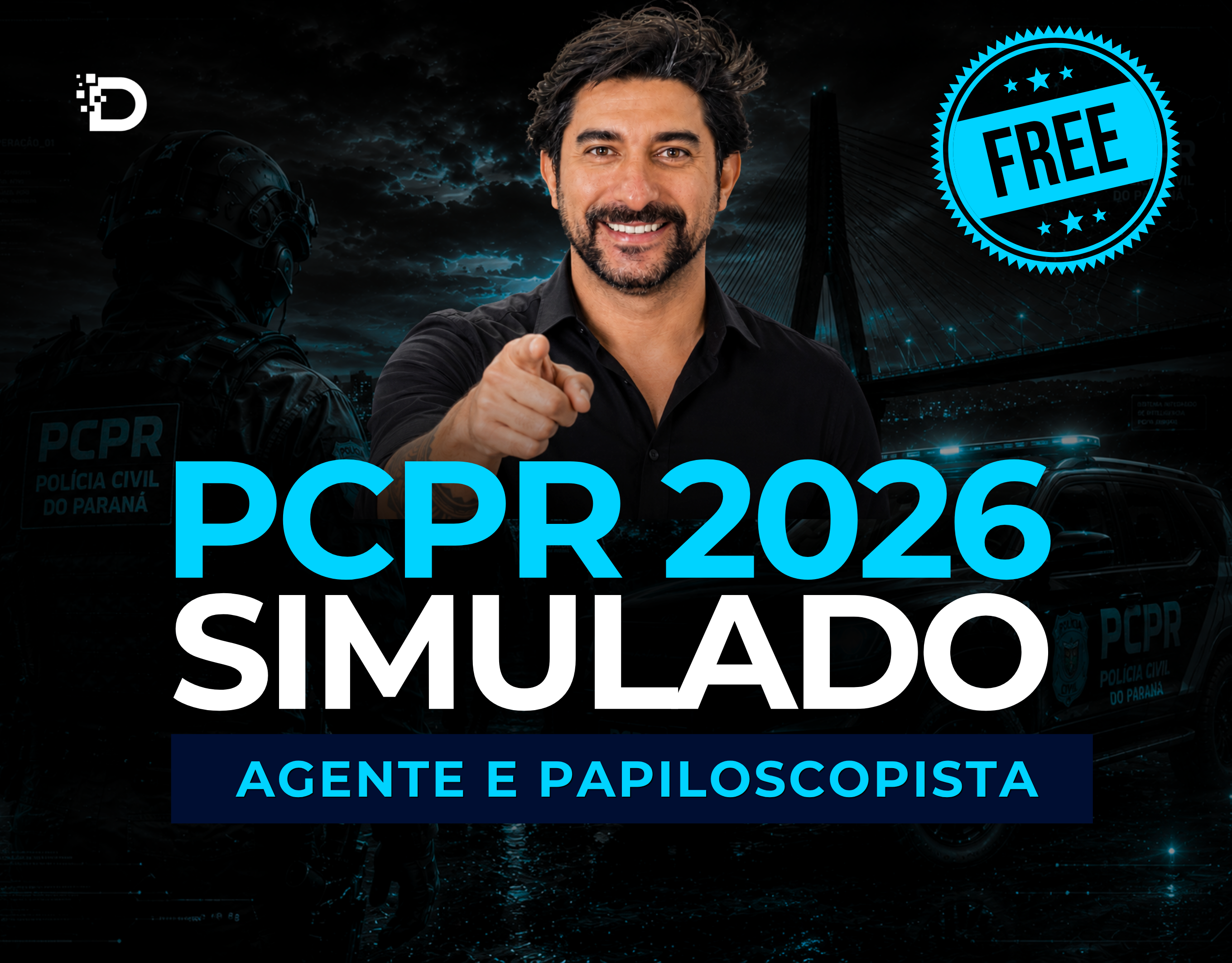Simulado Gratuito de Informática — PCPR 2026