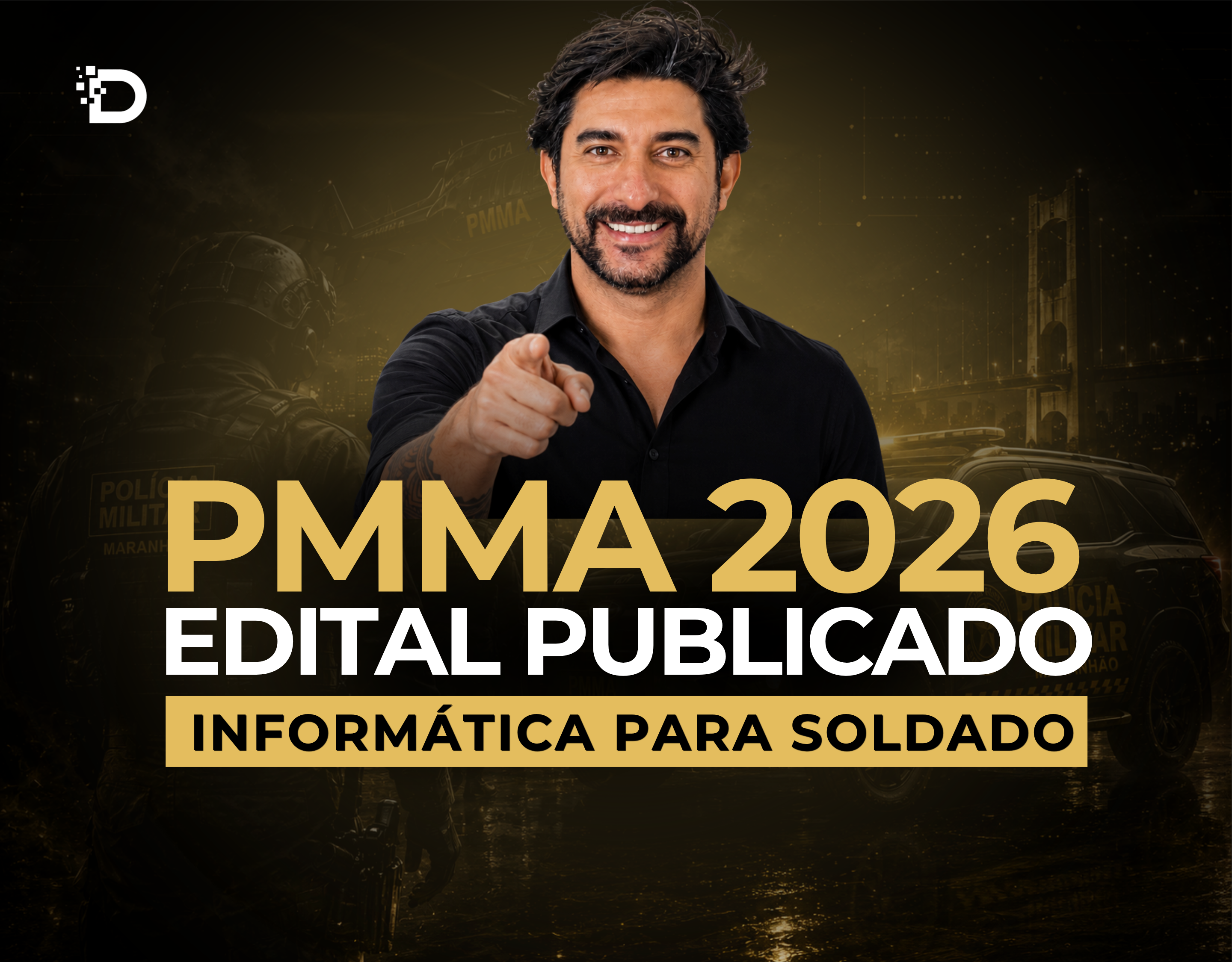 PMMA 2026 — Curso Completo de Informática para Soldado (QP)