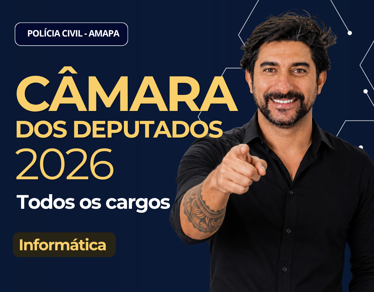 Câmara dos Deputados — Informática, Tecnologia e Dados — Todos os cargos